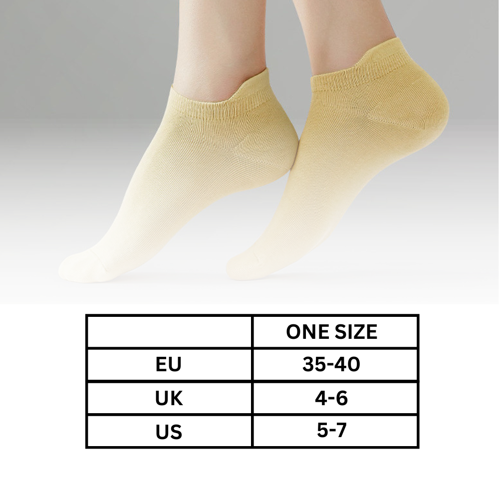 Breathable Cotton Soft Ankle Socks - Technical characteristics - Ozerty