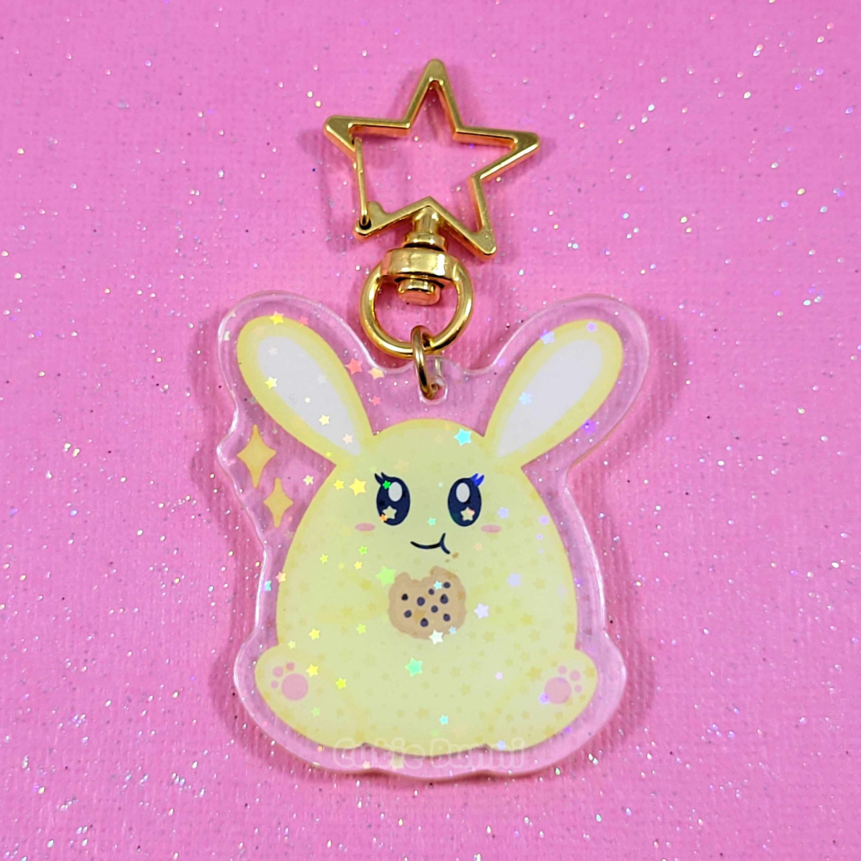 Bunni Sweets Acrylic Charm Keychain | Throne Gift Store