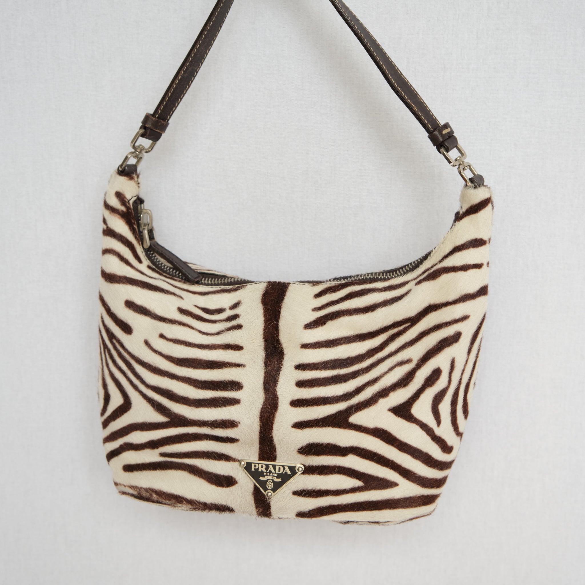 prada zebra bag