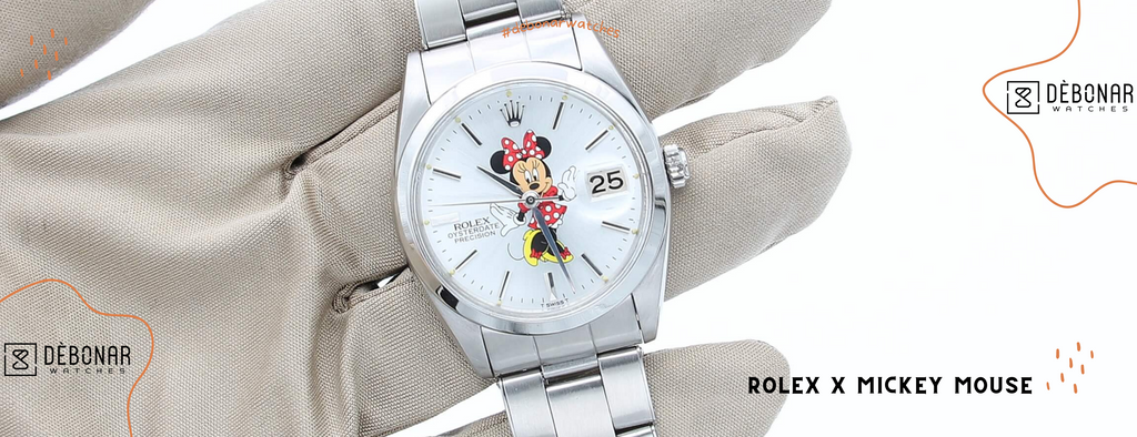 dial Rolex Mickey Mouse disney