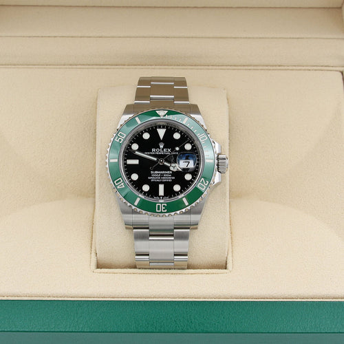 Buy Watch Rolex Submariner Date 116610LV - Green Bezel - Full Set – Debonar  Watches Sp. z o.o