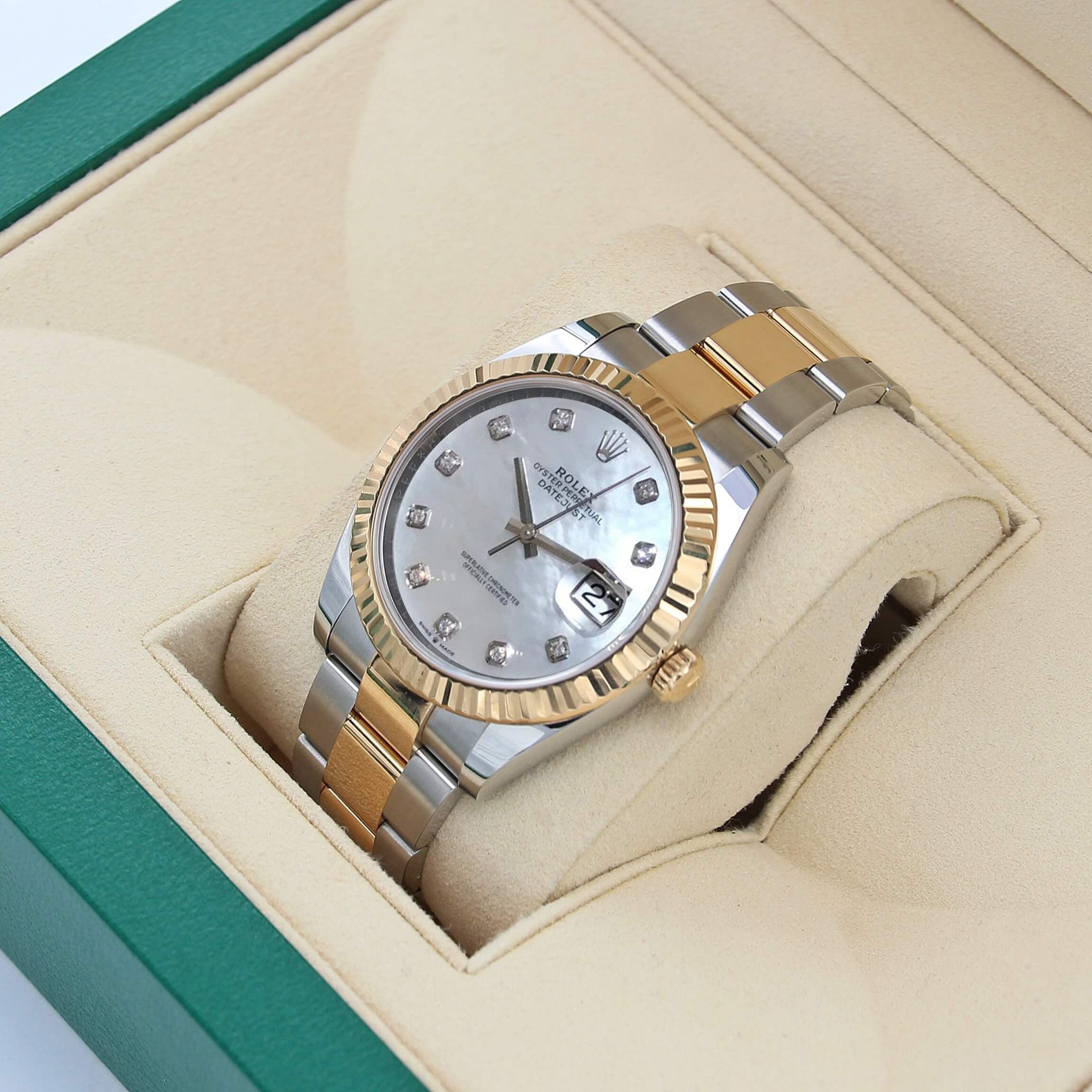 Rolex Datejust ref. 126333 MOP Dial bracelet - Full – Debonar Watches Sp. o.o