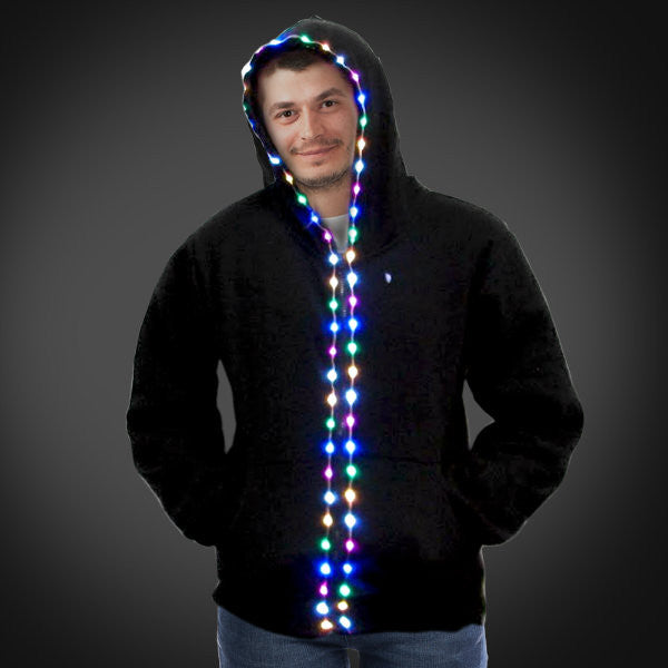 led hoodie