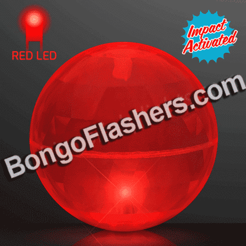 red bouncy ball