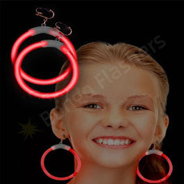 light up christmas earrings