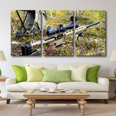 Framed Gun Art Canvas Prints Gun Canvas Pictures Wall Art Gun Posters Painting Yourheartcanvas