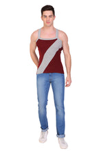 T.T. Men Designer  Gym Vest Pack Of 3 Black-Red ::Grey-Navy ::Maroon-Grey