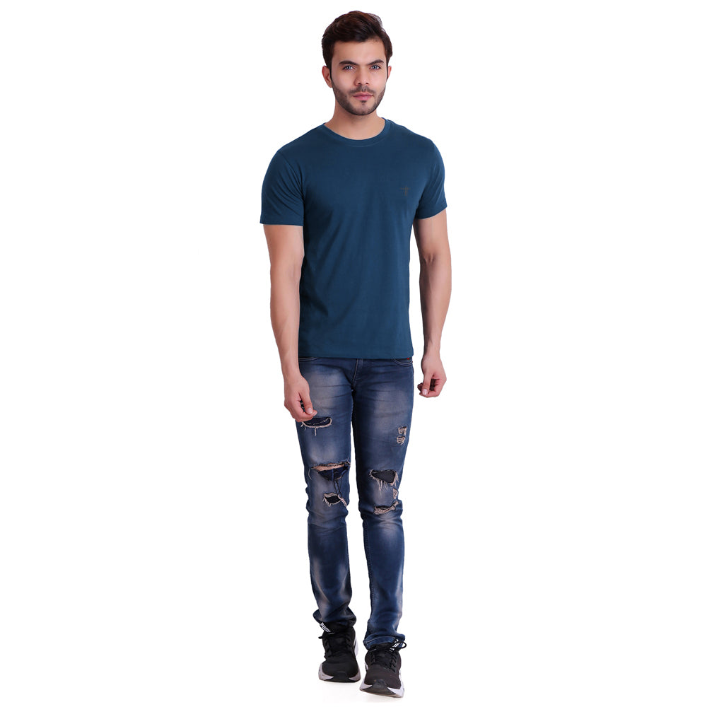 Buy Mens Solid Color T-Shirts (Pack Of 12) ₹2151: TT Bazaar