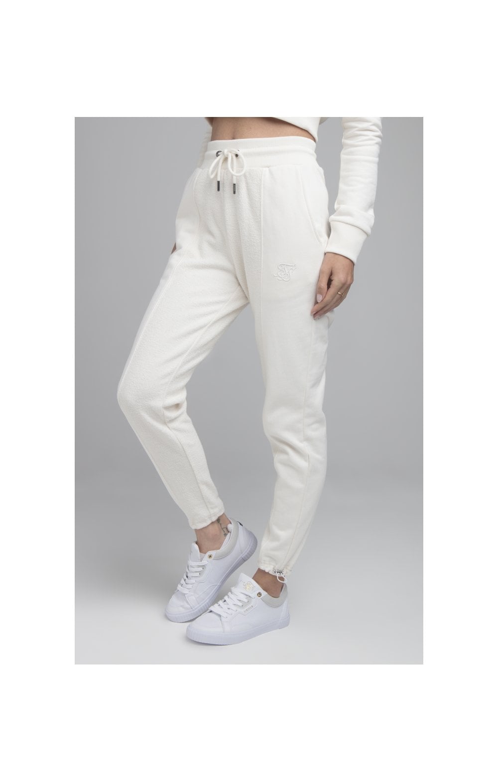 knee length track pants