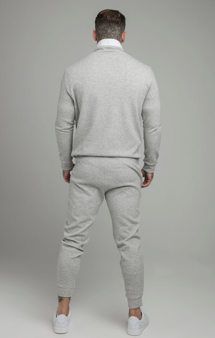 Load image into Gallery viewer, SikSilk Taped Quarter Zip - Grey (5)