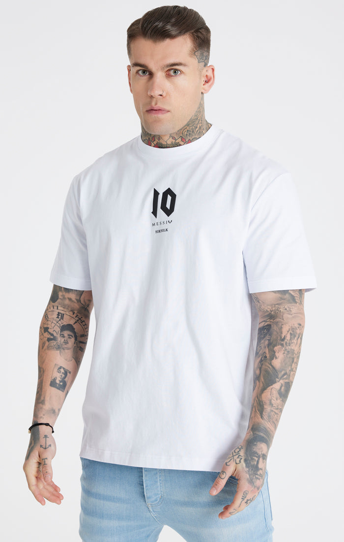 messi white t shirt