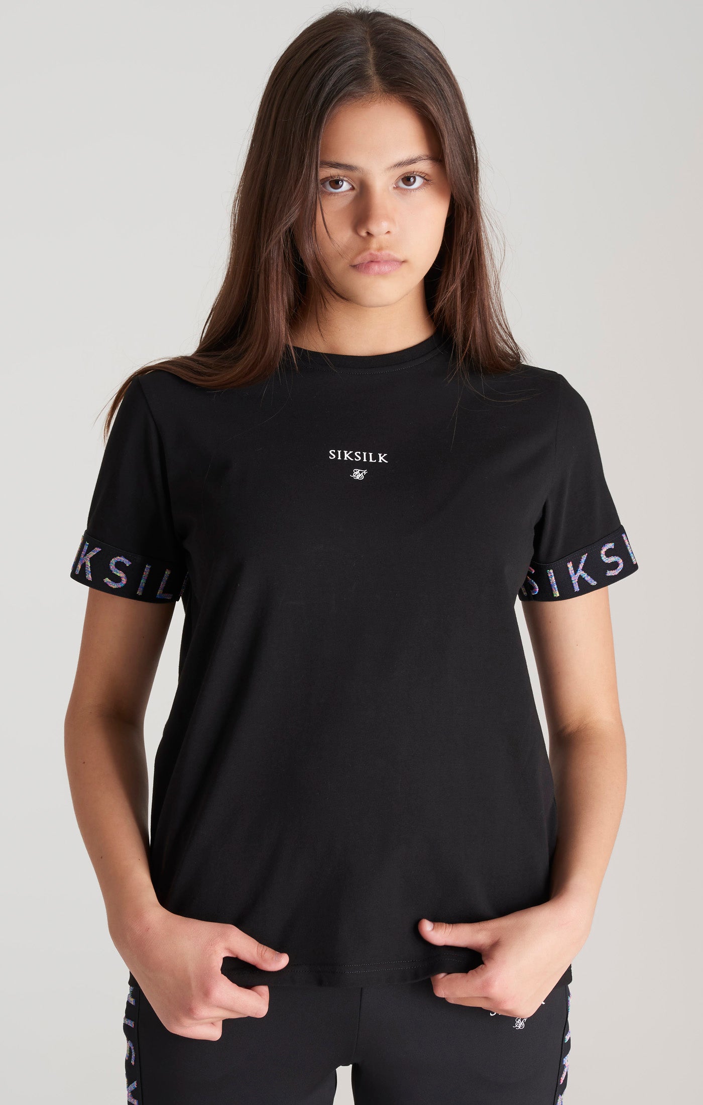 adidas lurex tape t shirt