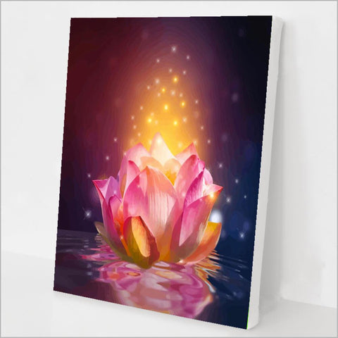 Lotus Flower Paint by Number kit