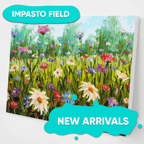 Impasto Field Paint by Number's Kit