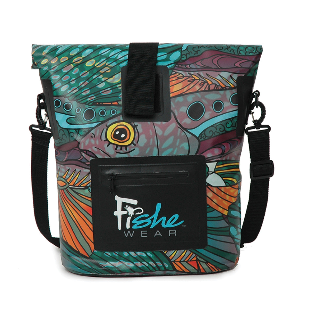 FisheWear Kaleido King Dry Bag Backpack - Fin & Fire Fly Shop