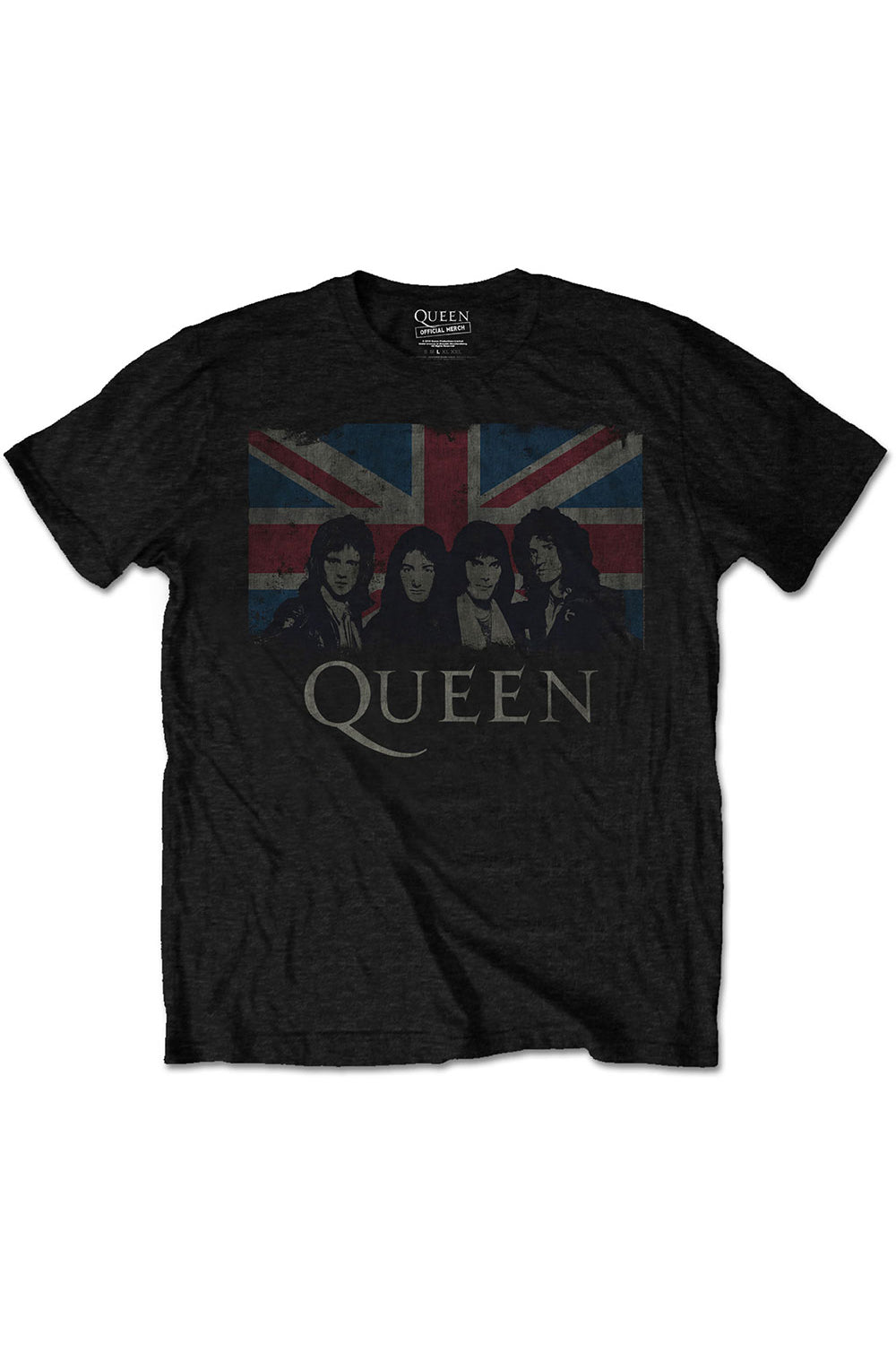 Kid's Queen T-Shirt - Classic Crest - Black (Boys and Girls) – Eye Candy  Los Angeles