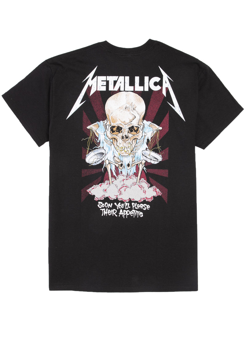 Metallica T-Shirt - Their Money Tips Her Scales Again - Black ...