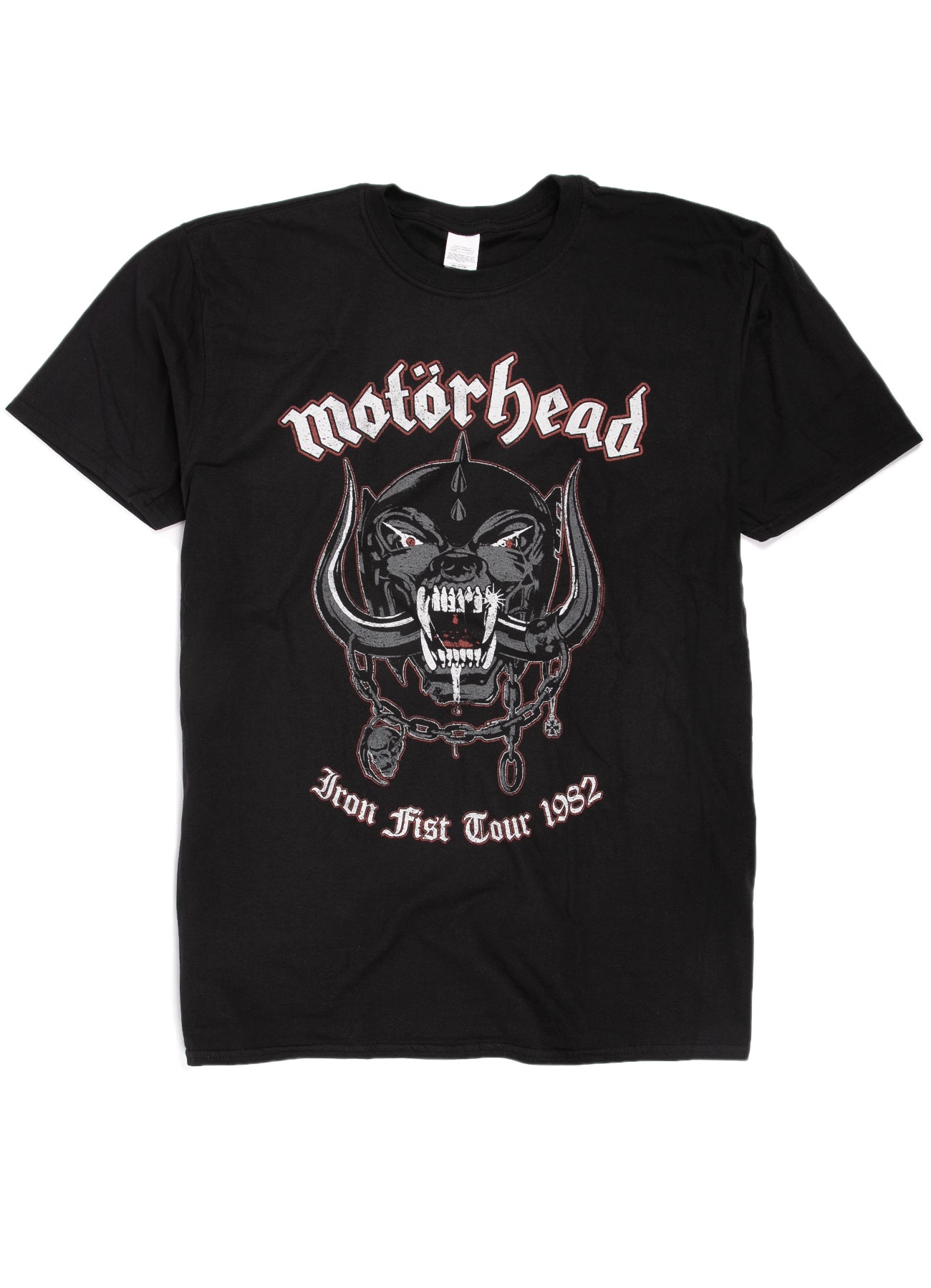 motorhead iron fist tour t shirt