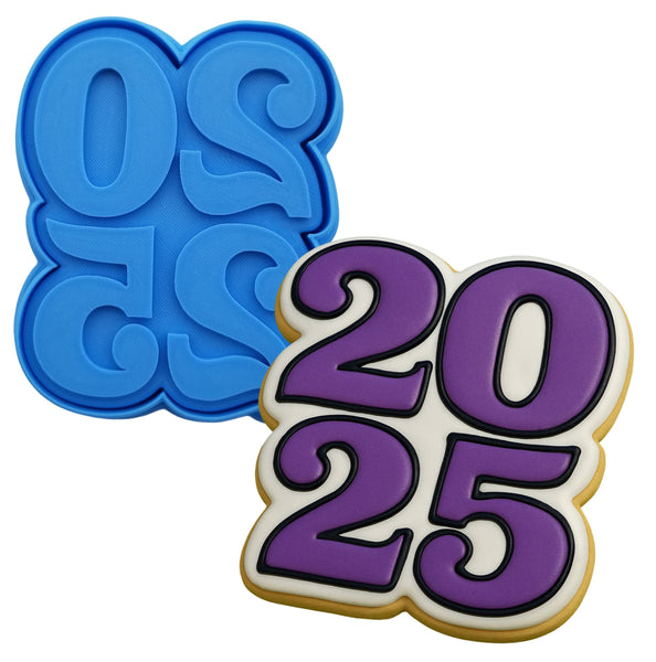 Class of 2025 Cookie Cutter | Stamp | Stencil - SHARP EDGES - FAST Shipping - Choose Your Own Size! #6F