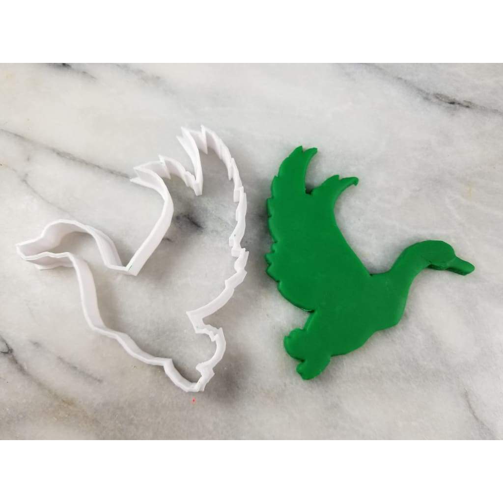 Duck Shape Cutter for Polymer Clay Bird Farm Animal Set of 2 Cut