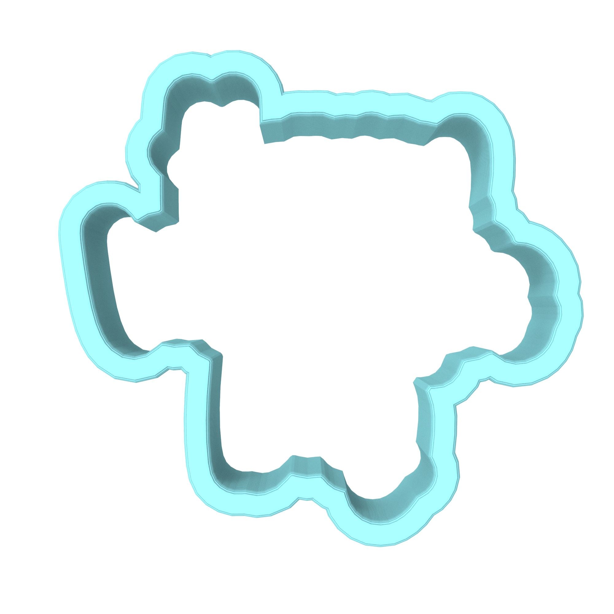 Sun and Cloud Cookie Cutter