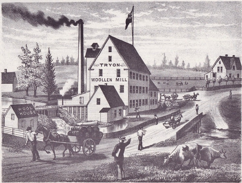Tryon Woolen Mills, Tryon, PEI - 1856