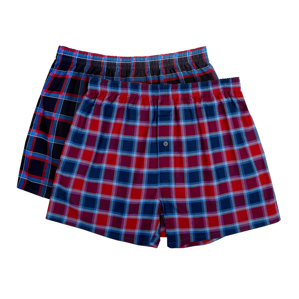 Pack de 3 boxers loose Cor steel blue - RESERVED - 8383V-95X