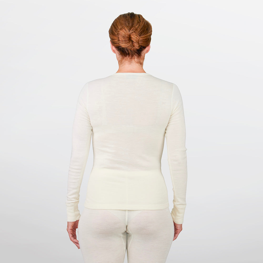 Women's Wool Long Sleeve Base Layer Chill Chasers Collection (Merino Wool)