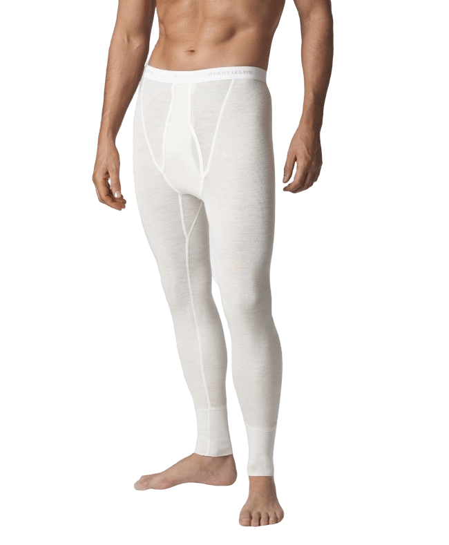 Modal Low Rise Wool Long Underwear Mens For Men Solid Color Long
