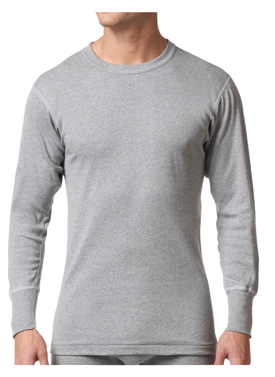  Stanfield's Men's Merino Wool Two Layer Long Sleeve Top,  Charcoal Mix, Small : Clothing, Shoes & Jewelry