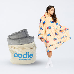 Oodie Grey Weighted Blanket Bundle – The Oodie Canada