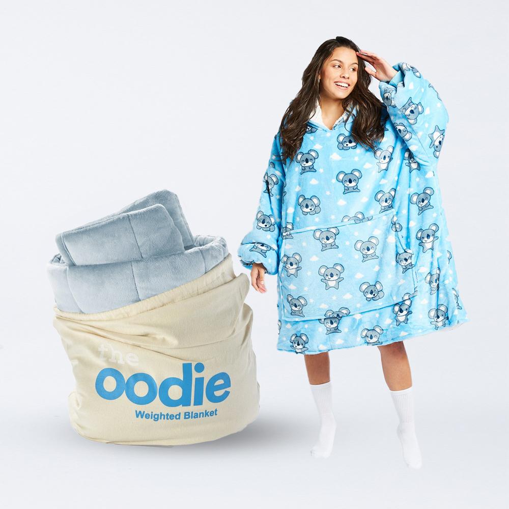 Oodie Blue Weighted Blanket Bundle – The Oodie Canada