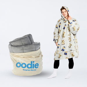 Oodie Grey Weighted Blanket Bundle – The Oodie Canada