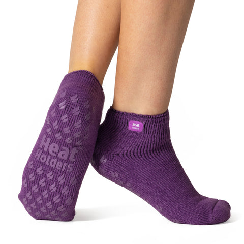 Heat Holders Home Ankle Socks (Purple) 