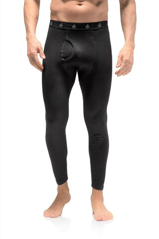 Mens Original Thermal Underwear Bottoms - Black – Heat Holders
