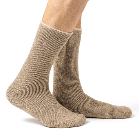 Mens Original Outdoors Merino Wool Blend Socks - Brown – Heat Holders