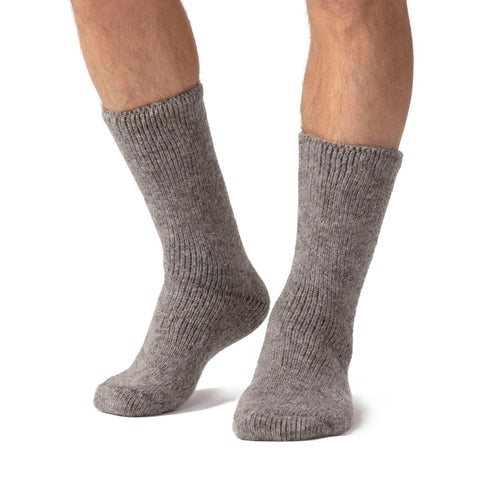 Mens Original Outdoors Merino Wool Blend Socks - Brown – Heat Holders