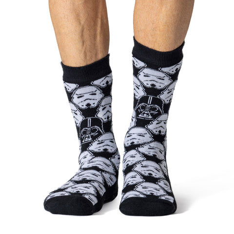 Mens Original Character Slipper Socks - Captain America