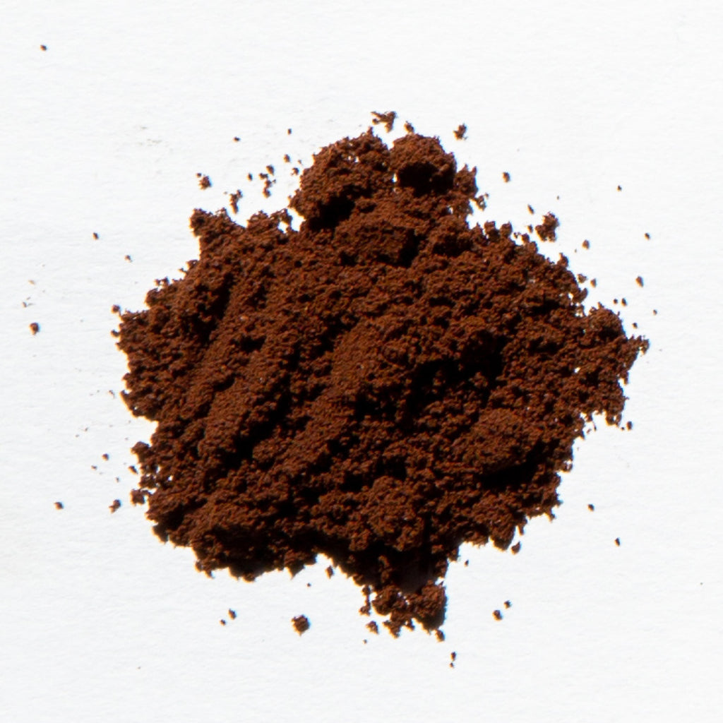 Image of the size coffee grounds to use for an AeroPress.