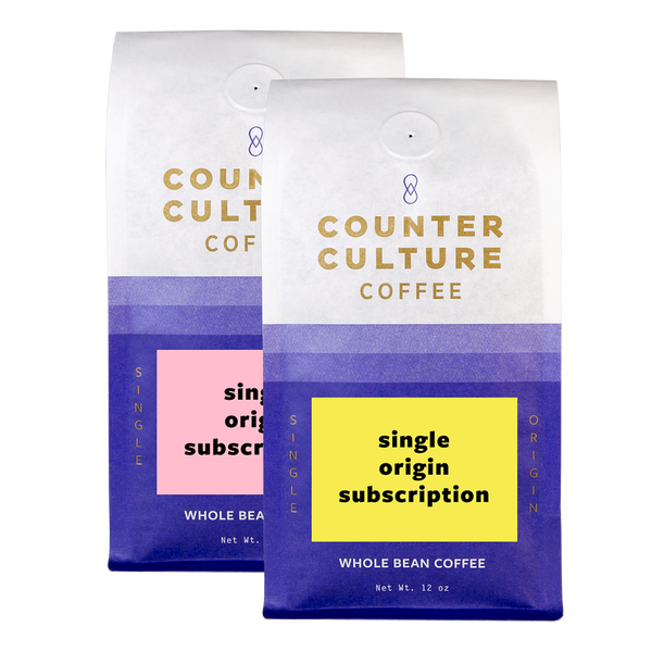 Counter Culture Single-Origin Subscription - Two Bags