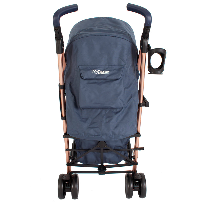 my babiie navy stroller