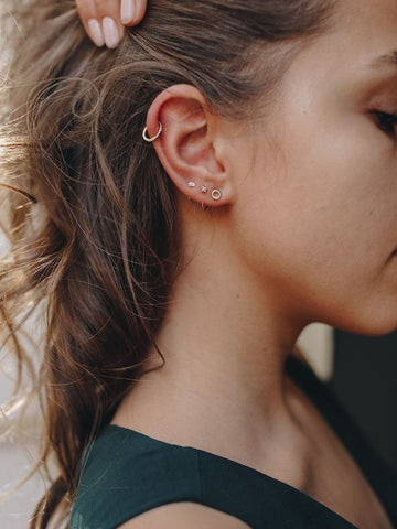 cartilage helix piercing