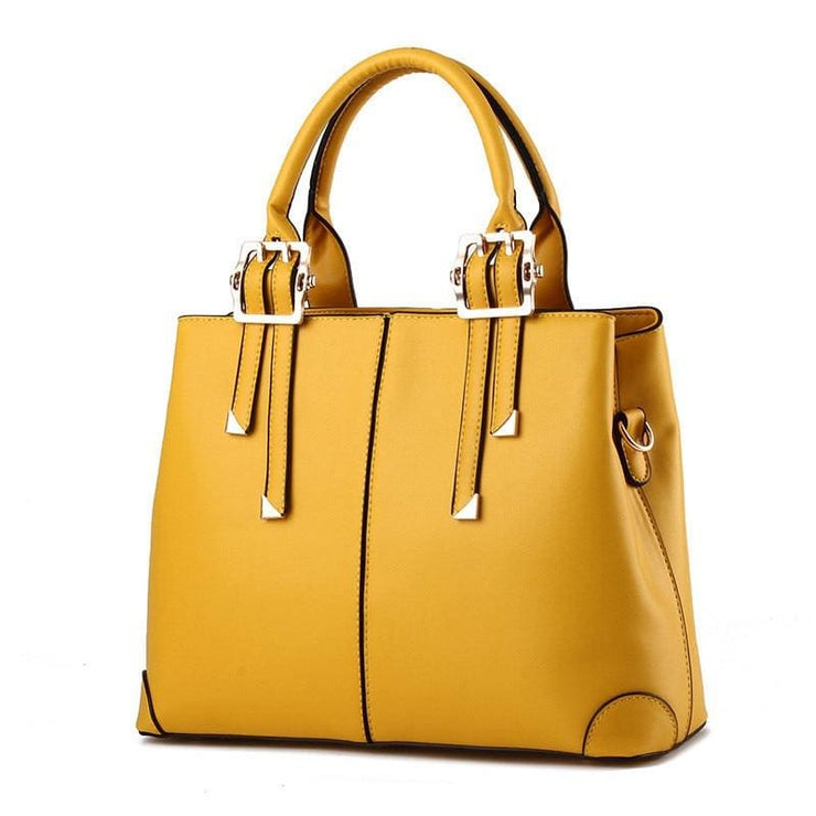 women's yellow handbags