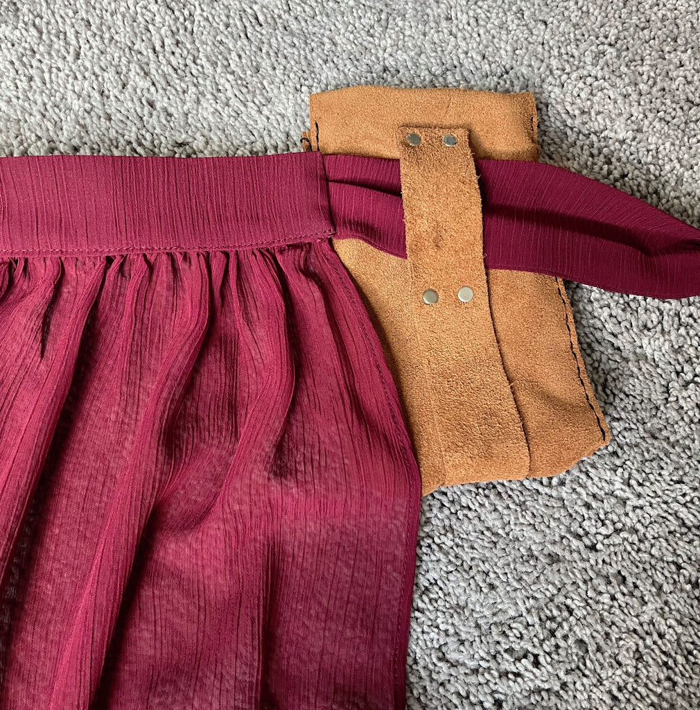 Suede Apron Purse | Rare Dirndl