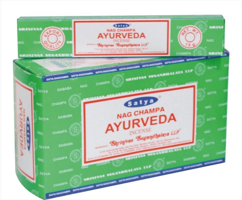 Satya TRADITIONAL AYURVEDA, 15g X 12 Packets - Cig Corp Wholesalers