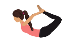 arc posture yoga pour les règles douloureuses