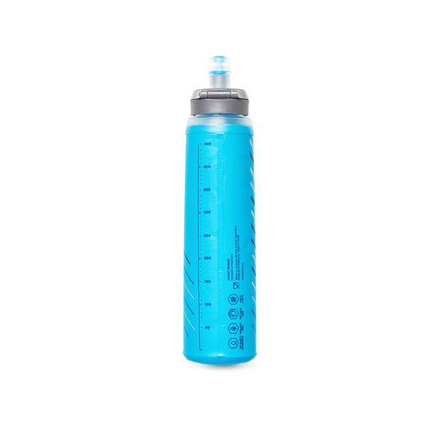 HydraPak Softflask 150ml - Collapsible Trail Running Vest Soft Nutrition  Flask Bottle - Blue