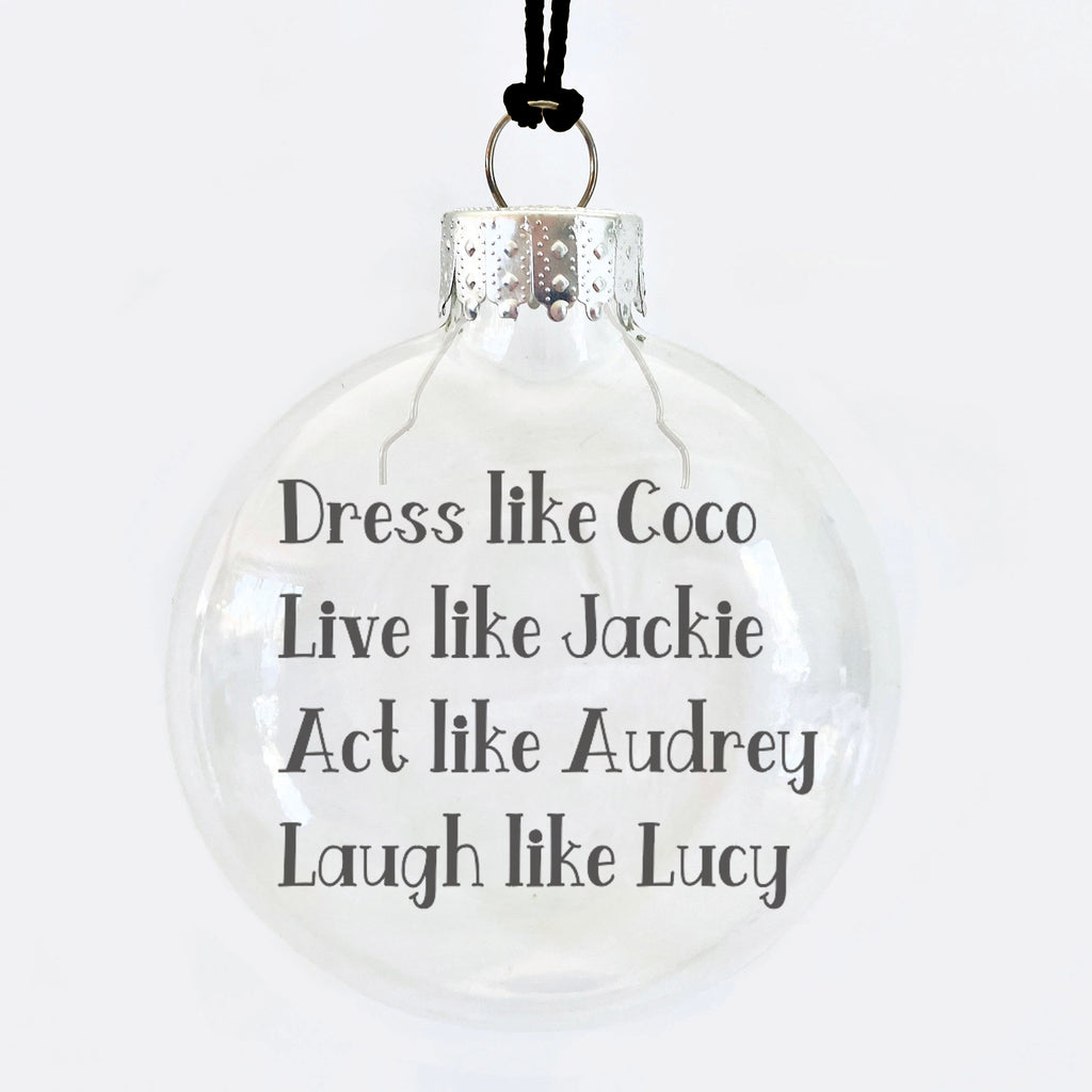 coco chanel ornaments