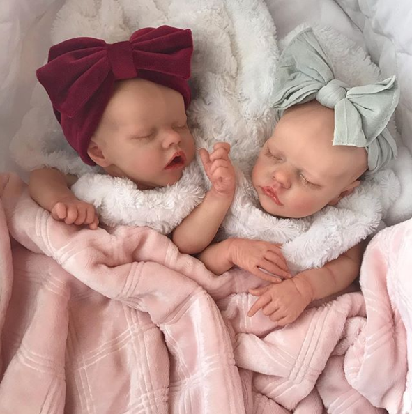 reborn twin girls