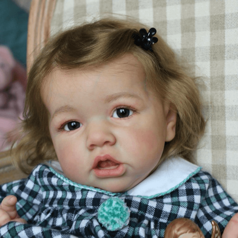 brown reborn baby dolls